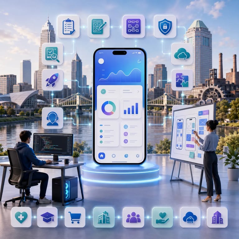 Mobile App Development Company in Ohio for Custom Digital Products