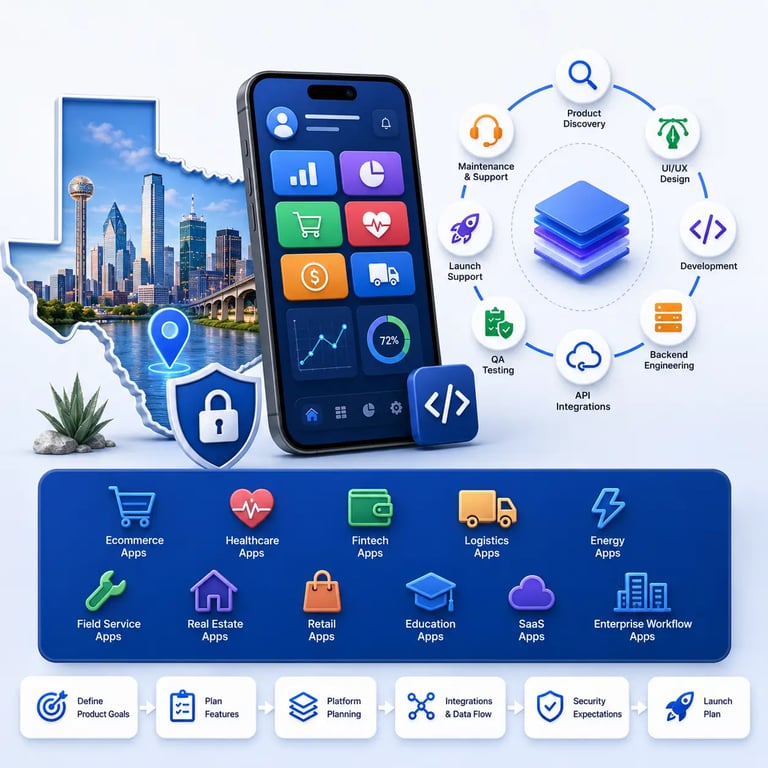 Mobile App Development Services for Texas Businesses