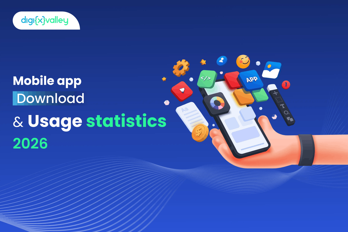 Key mobile app download and usage statistics for 2024–2025 (iOS vs Google Play, revenue, listings change)