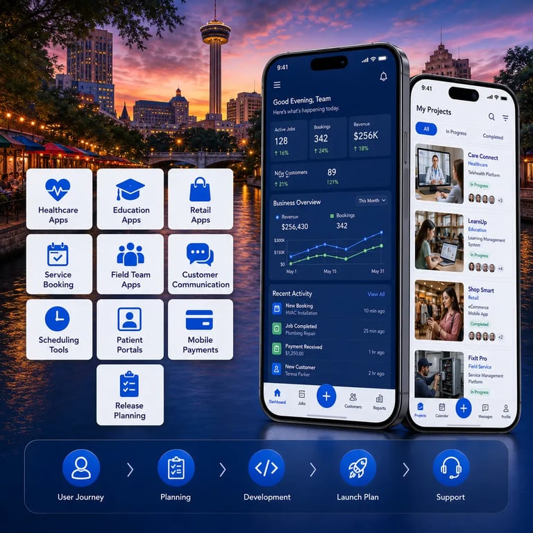 Mobile App Development Company in San Antonio