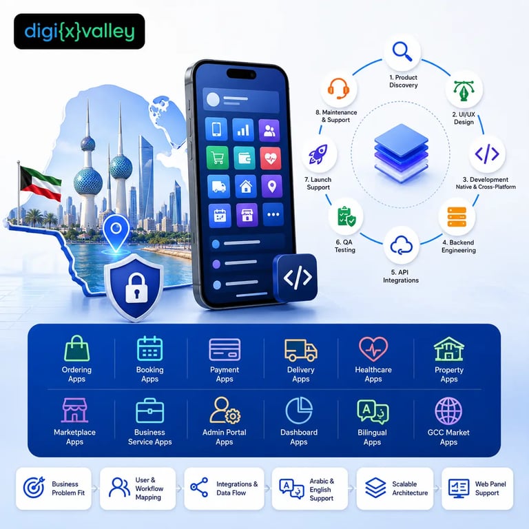 Compliance, Security, and Data Protection for Kuwait Apps