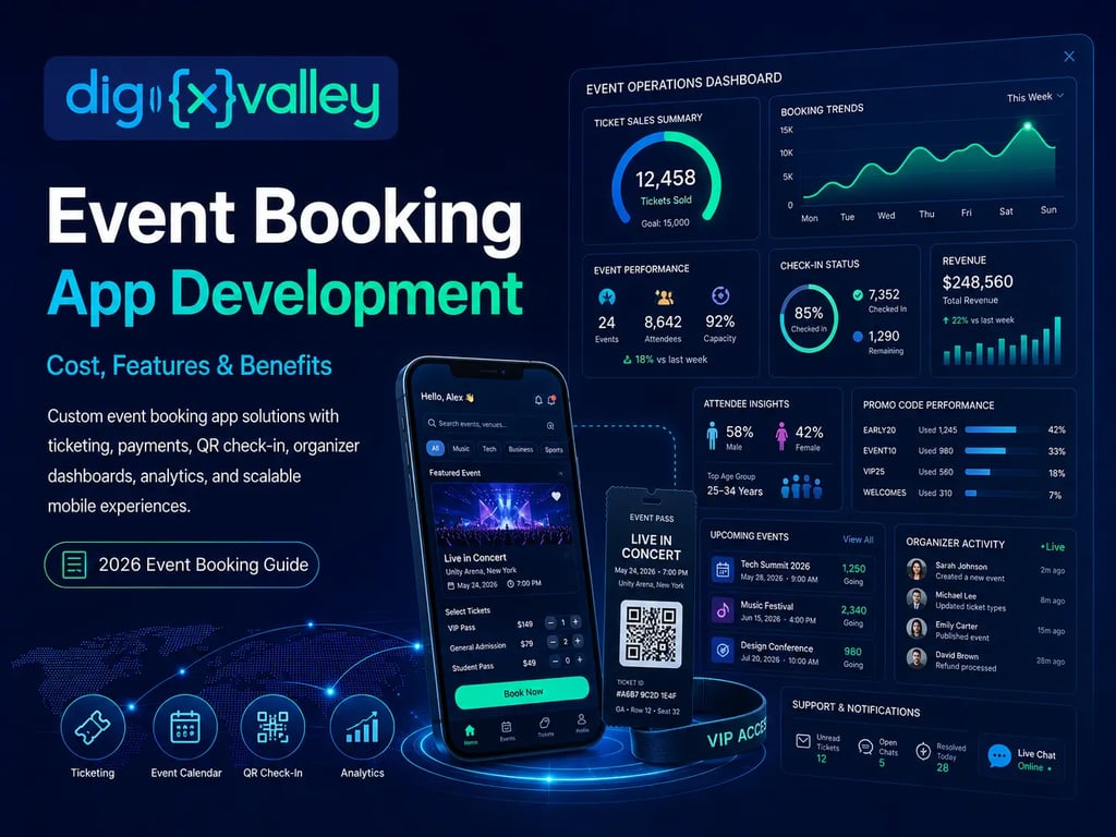 Event Booking App Development