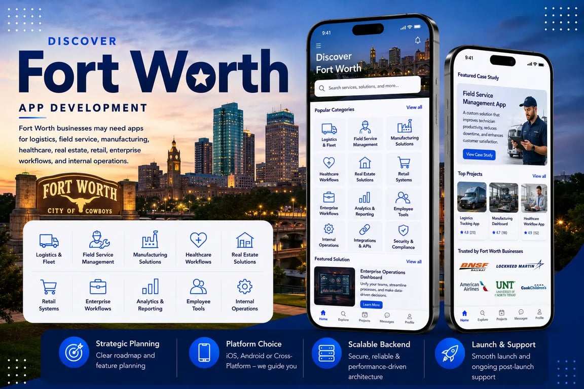 Mobile App Development Company in Fort Worth