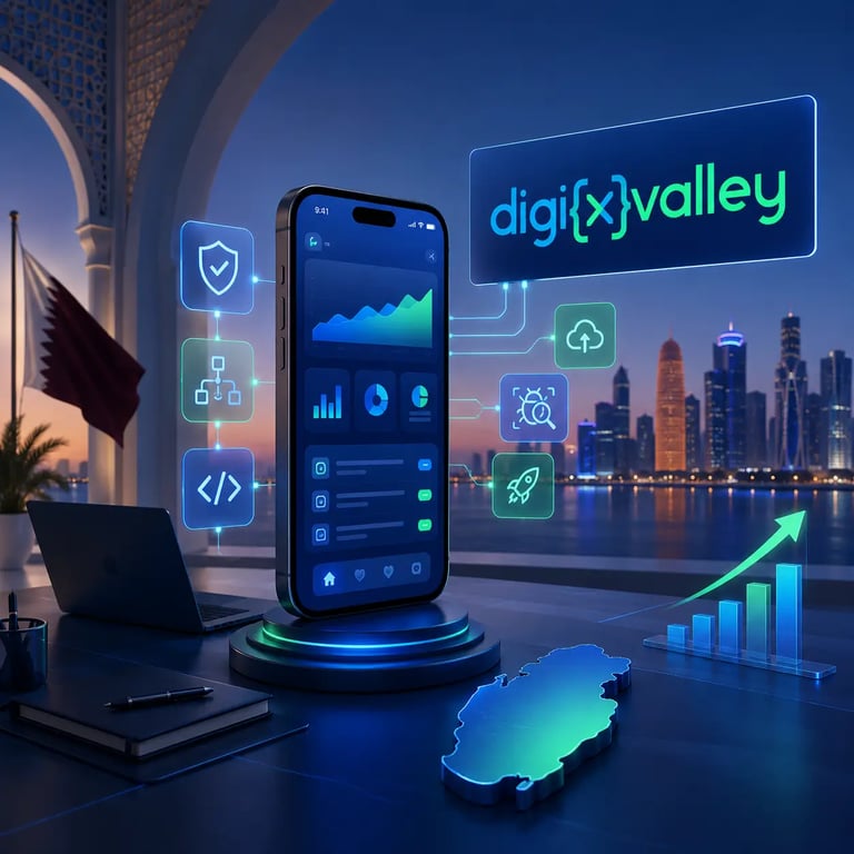Why choose Digixvalley for mobile app development in Qatar