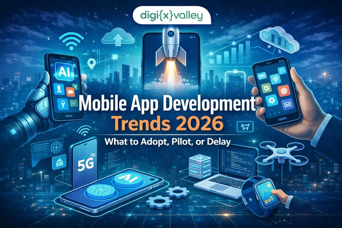 Mobile App Development Trends 2026 by Digixvalley