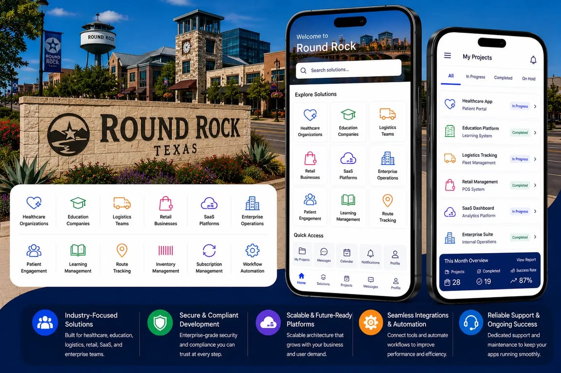 Mobile App Development Company in Round Rock