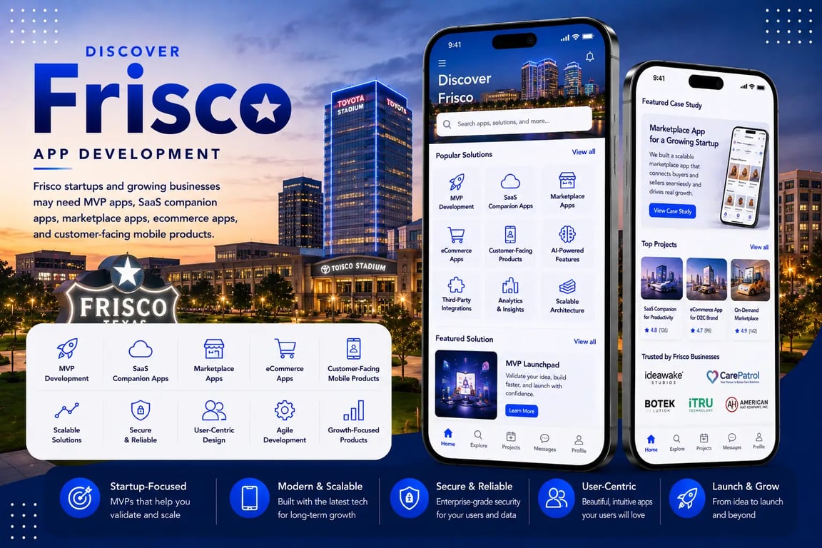 Mobile App Development Company in Frisco
