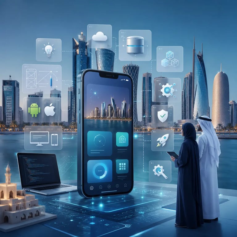 Mobile app development services for Qatar businesses
