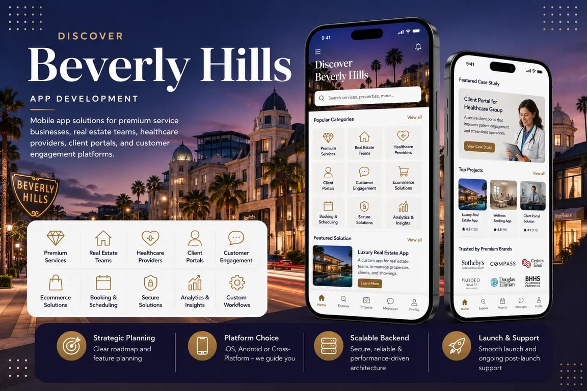 Mobile App Development Company in Beverly Hills