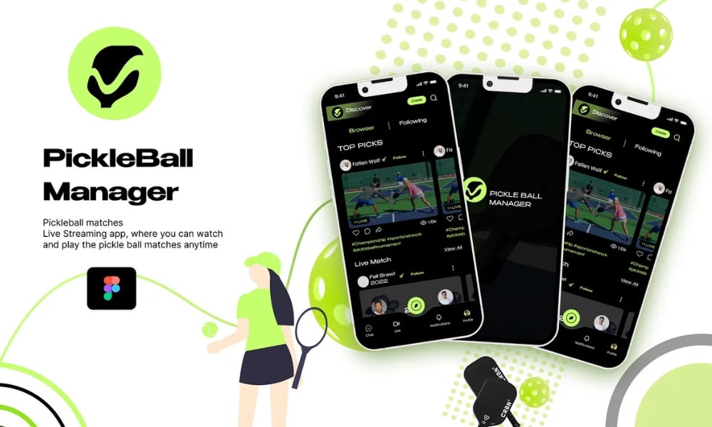 Pickleball Live Streaming App