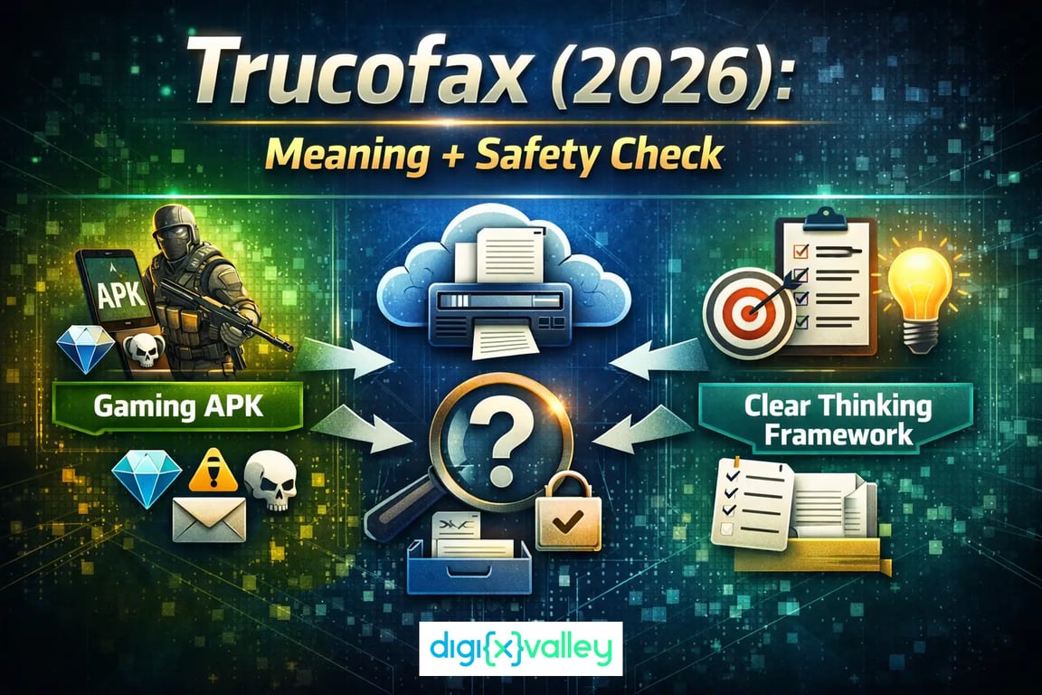 Trucofax meaning in 2026 decision tree: gaming vs cloud fax vs framework