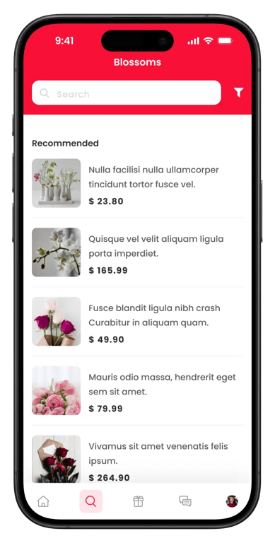 Flower Delivery App Development Services