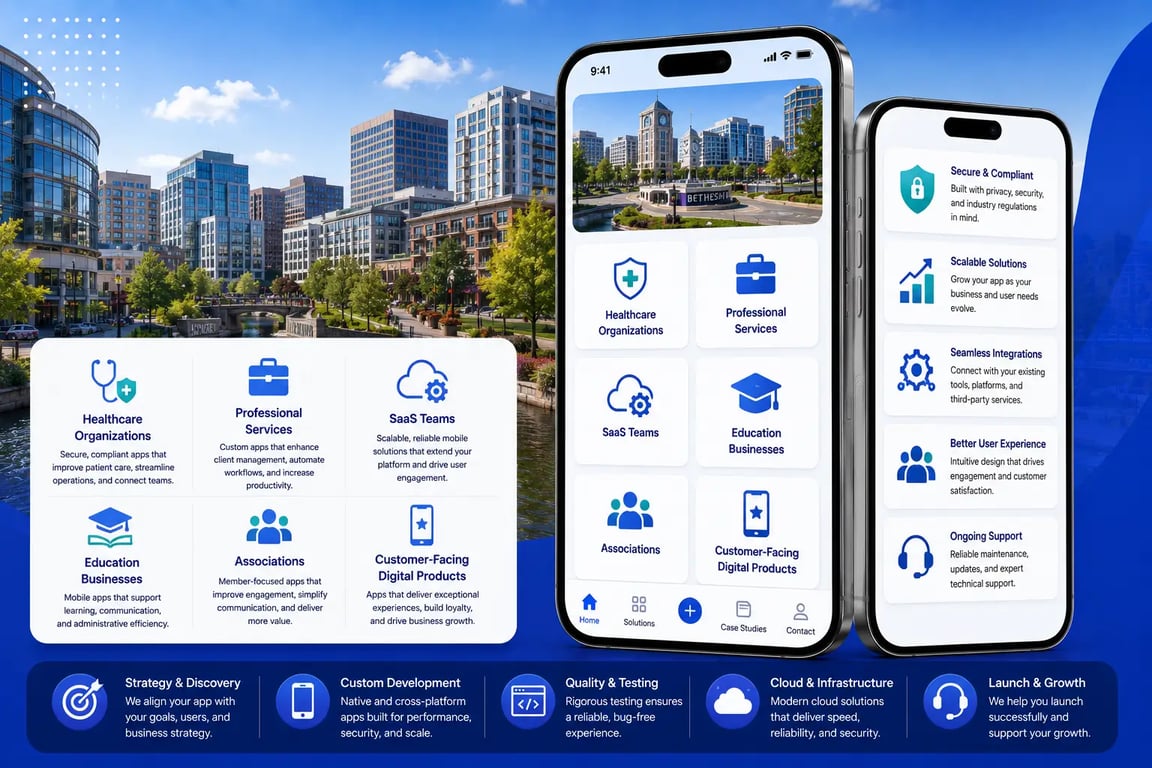 Mobile App Development Company in Bethesda
