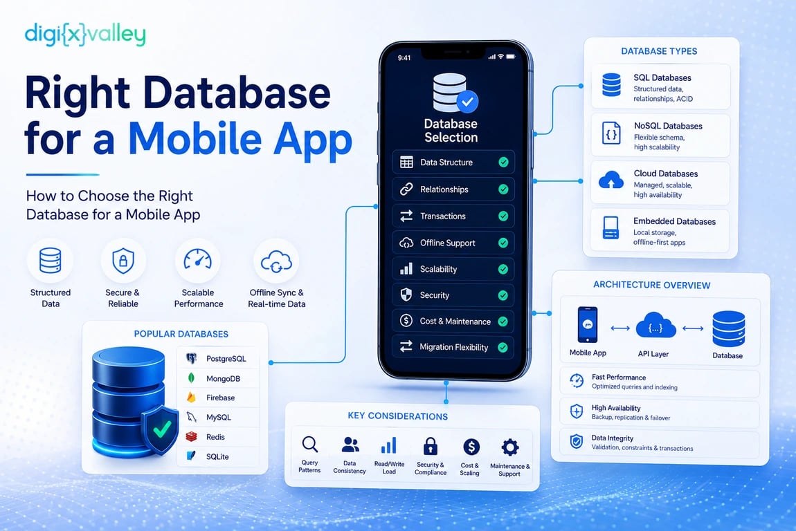 Choosing the best database for mobile app development