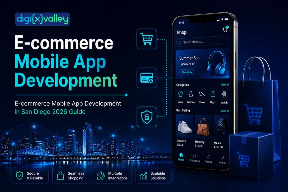 Ecommerce Mobile App Development San Diego