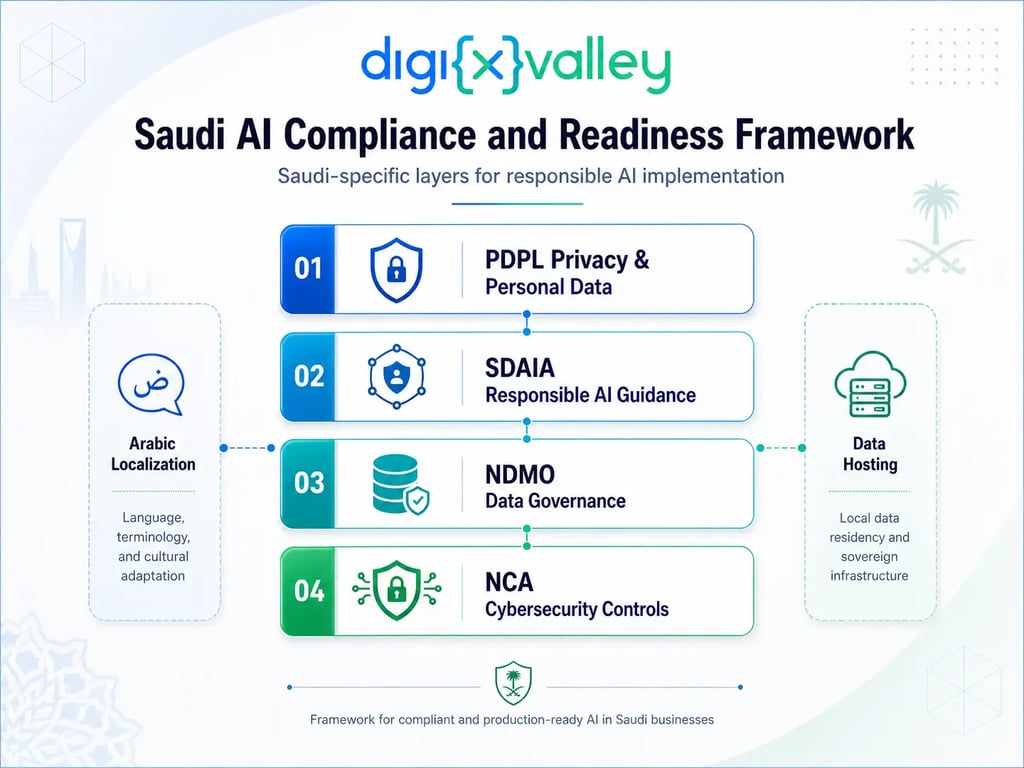 Saudi AI compliance and readiness framework for business implementation