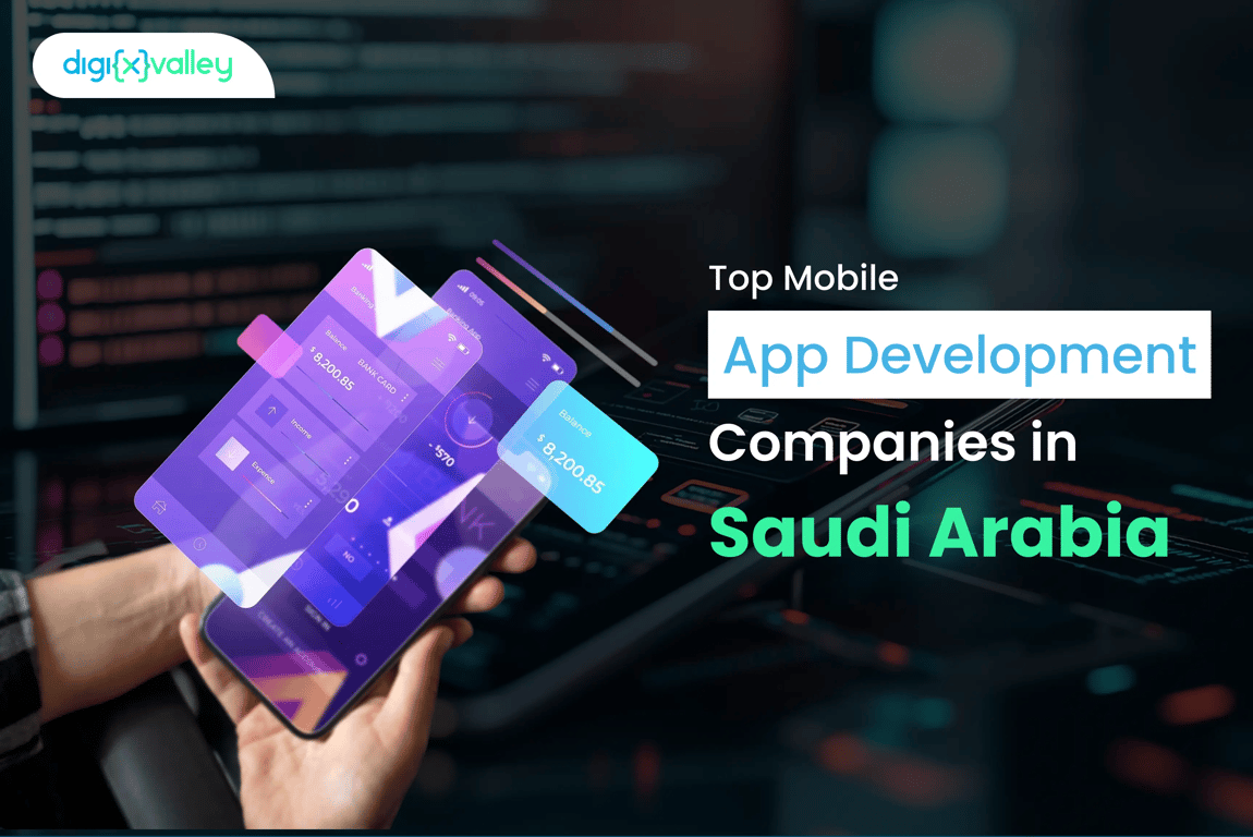 Top mobile app development companies in Saudi Arabia 2026 rankings featured image by Digixvalley
