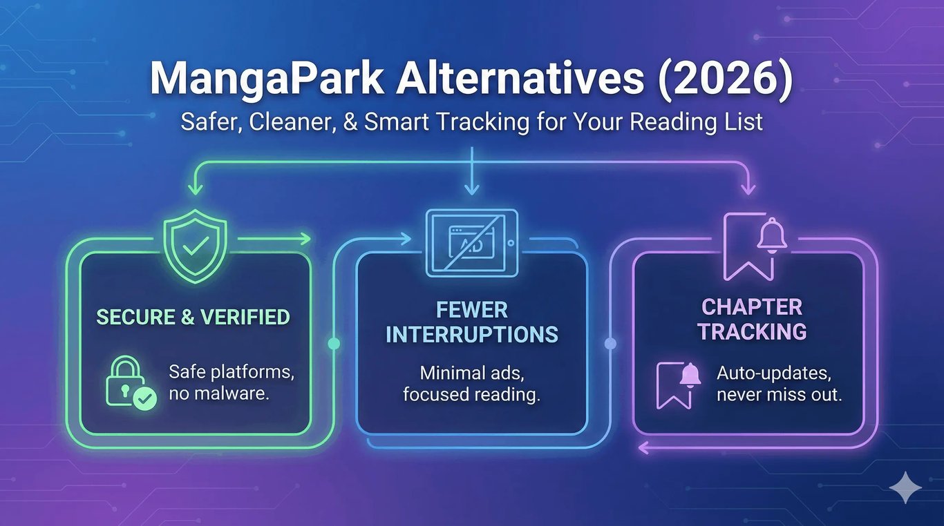 Best MangaPark alternatives in 2026 with safer picks and chapter tracking tips
