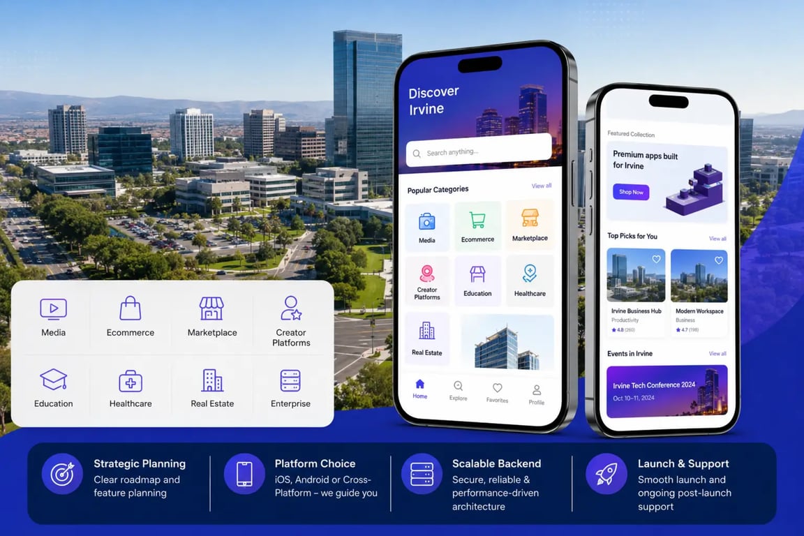 Mobile App Development Company in Irvine