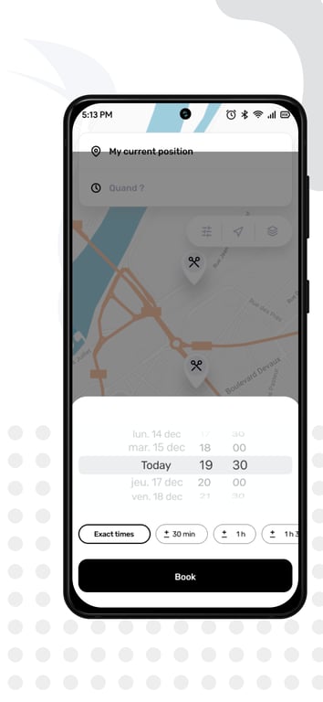 TakeHair admin dashboard for bookings providers payments and marketplace operations