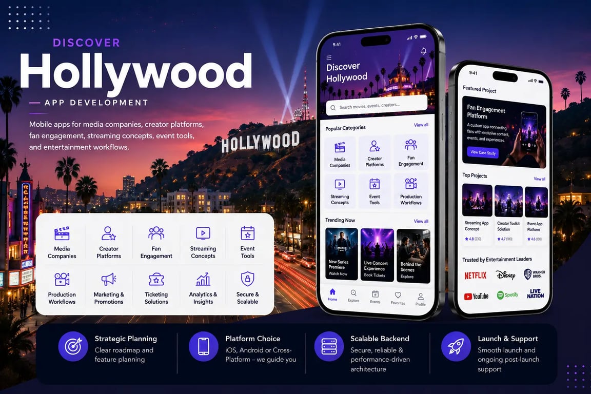 Mobile App Development Company in Hollywood