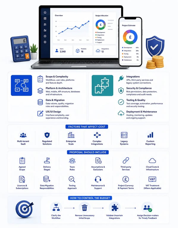 Custom Software Development Cost in the UK