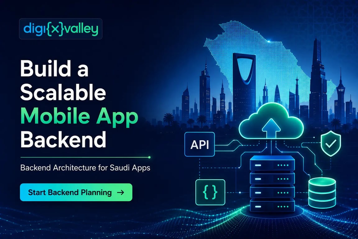 Backend Architecture for Mobile Apps in Saudi Arabia