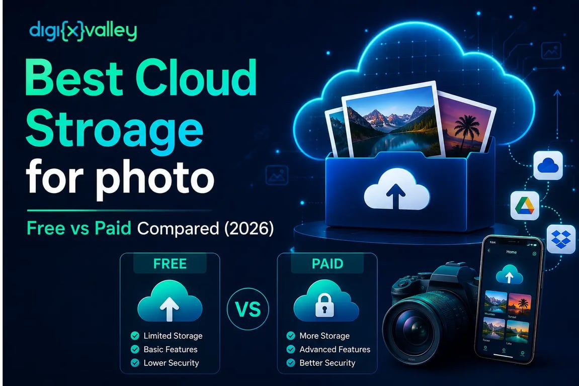 Best cloud storage for photos free vs paid comparison 2026