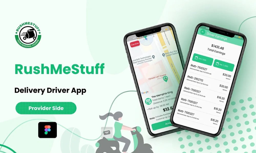 RushMeStuff Provider side