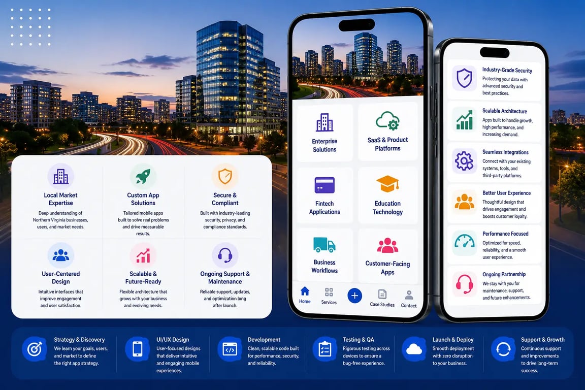 Mobile App Development Company in Northern Virginia