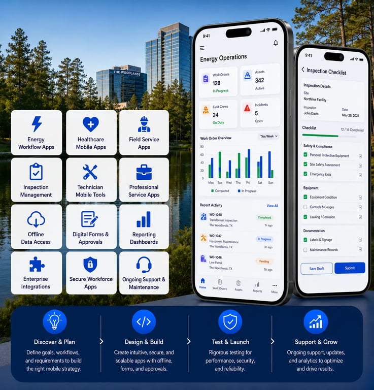 App Developers in The Woodlands