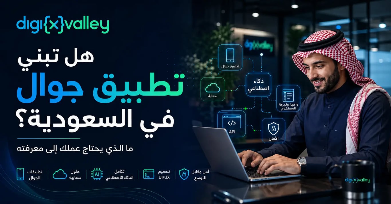 ابنِ تطبيقات جاهزة للمستقبل مع أفضل مطوري تطبيقات الجوال في السعودية