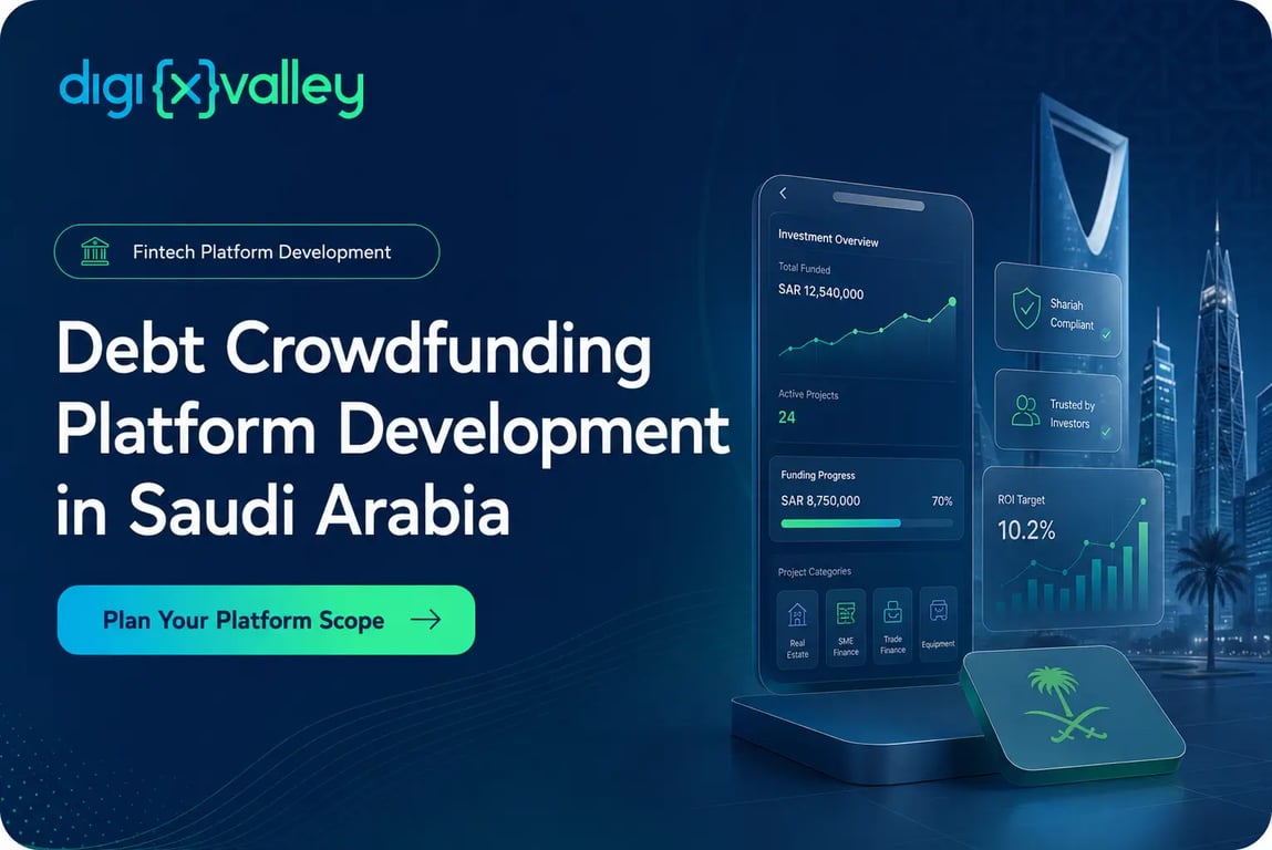 Debt crowdfunding platform development in Saudi Arabia