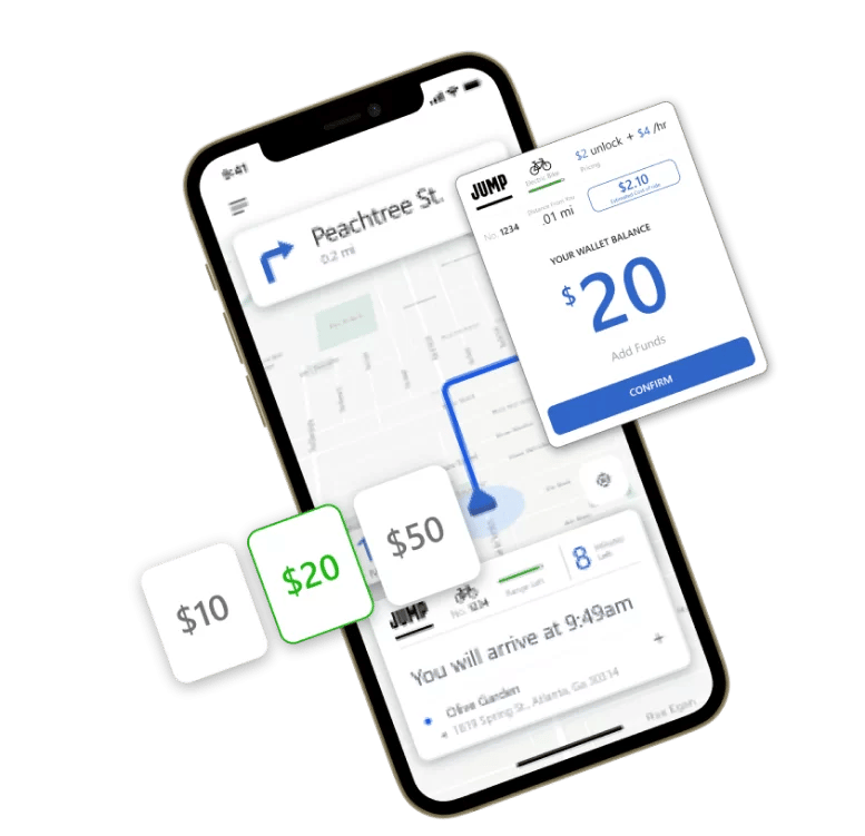 E-Scooter App Feature