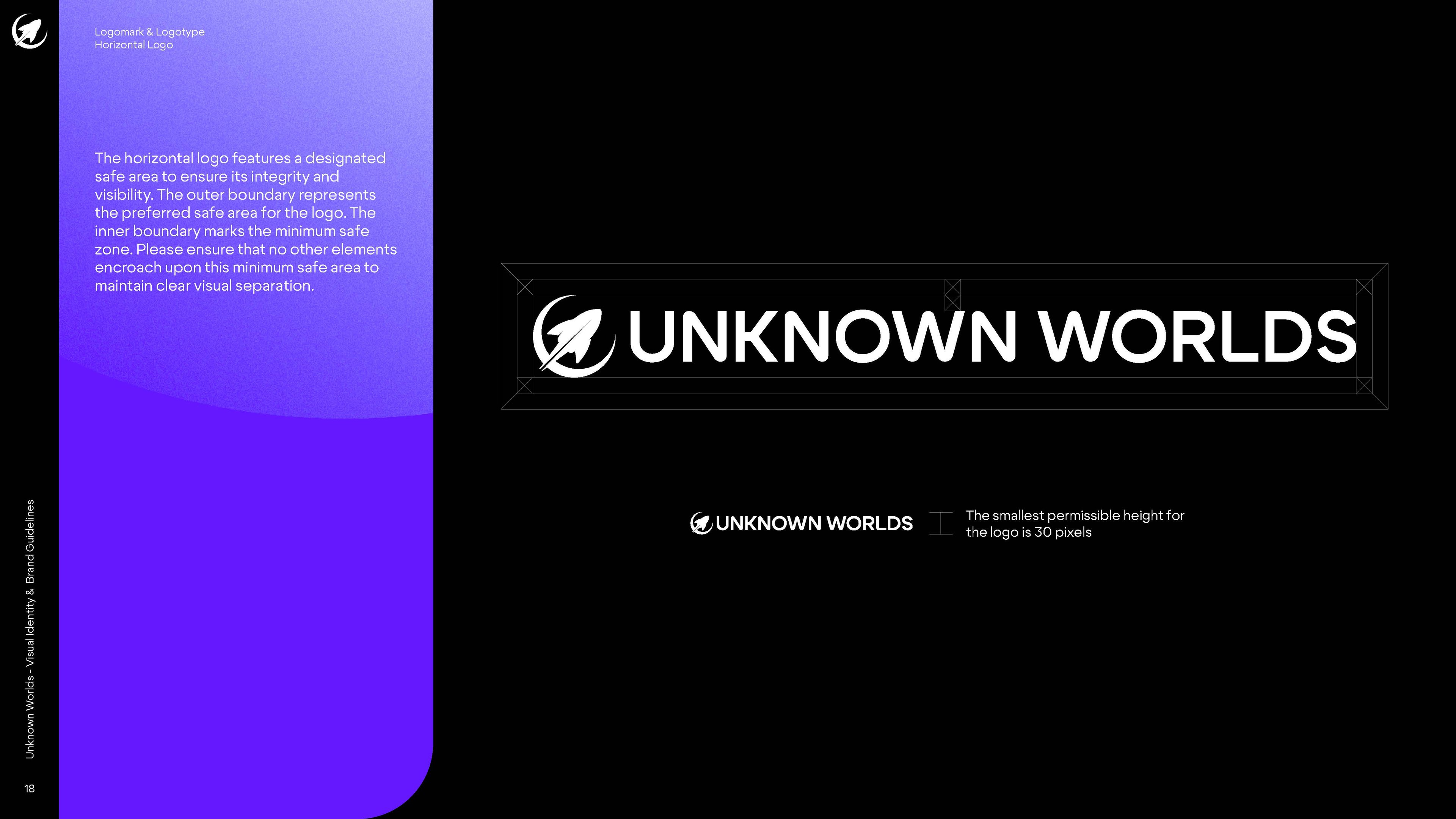 Unknown Worlds Branding