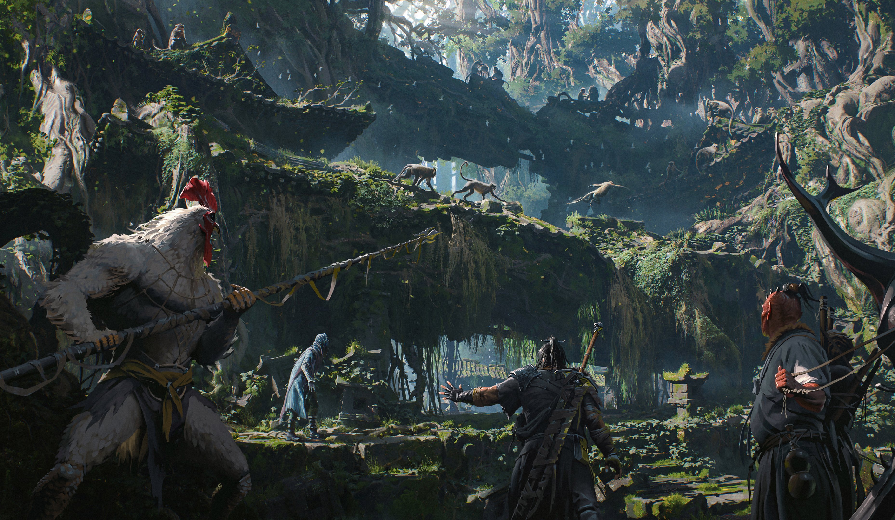 The Bird that Drinks Tears - Concept Art