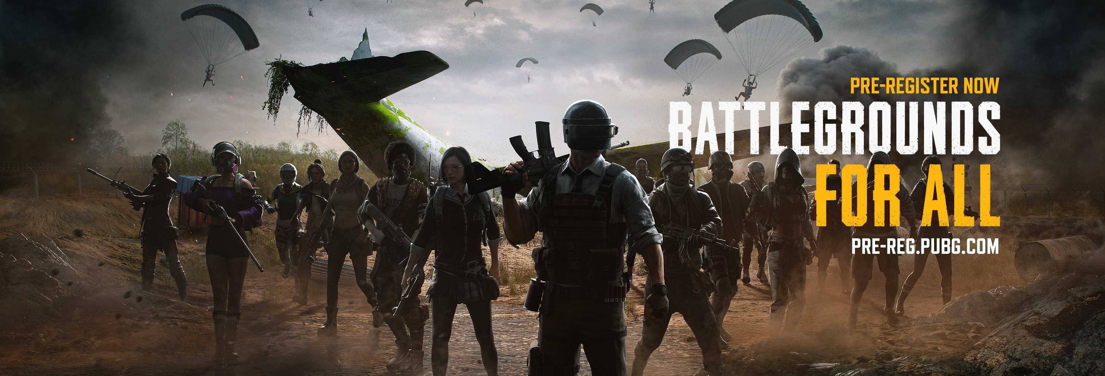 PUBG F2P Key Art