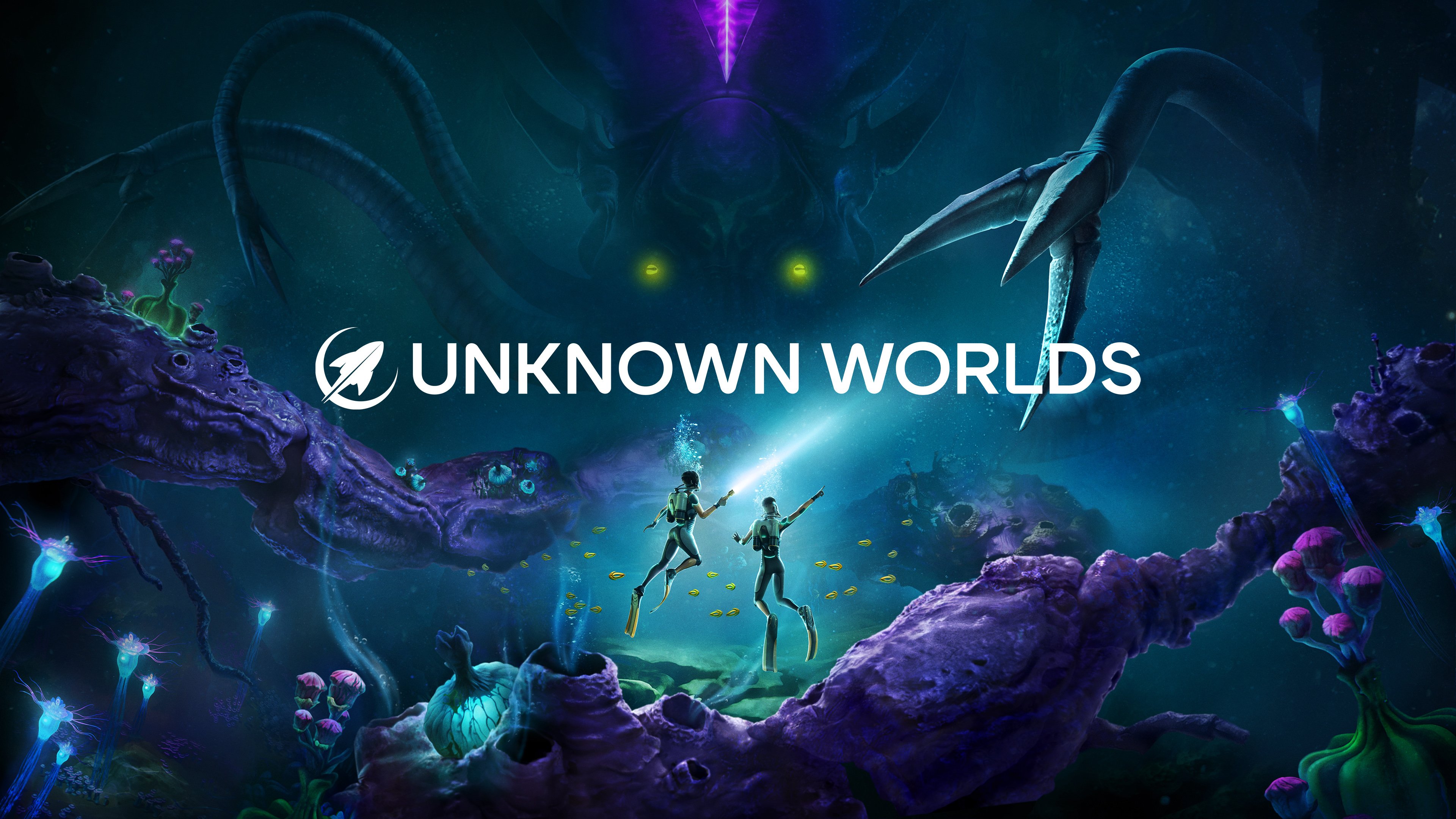 Unknown Worlds Branding