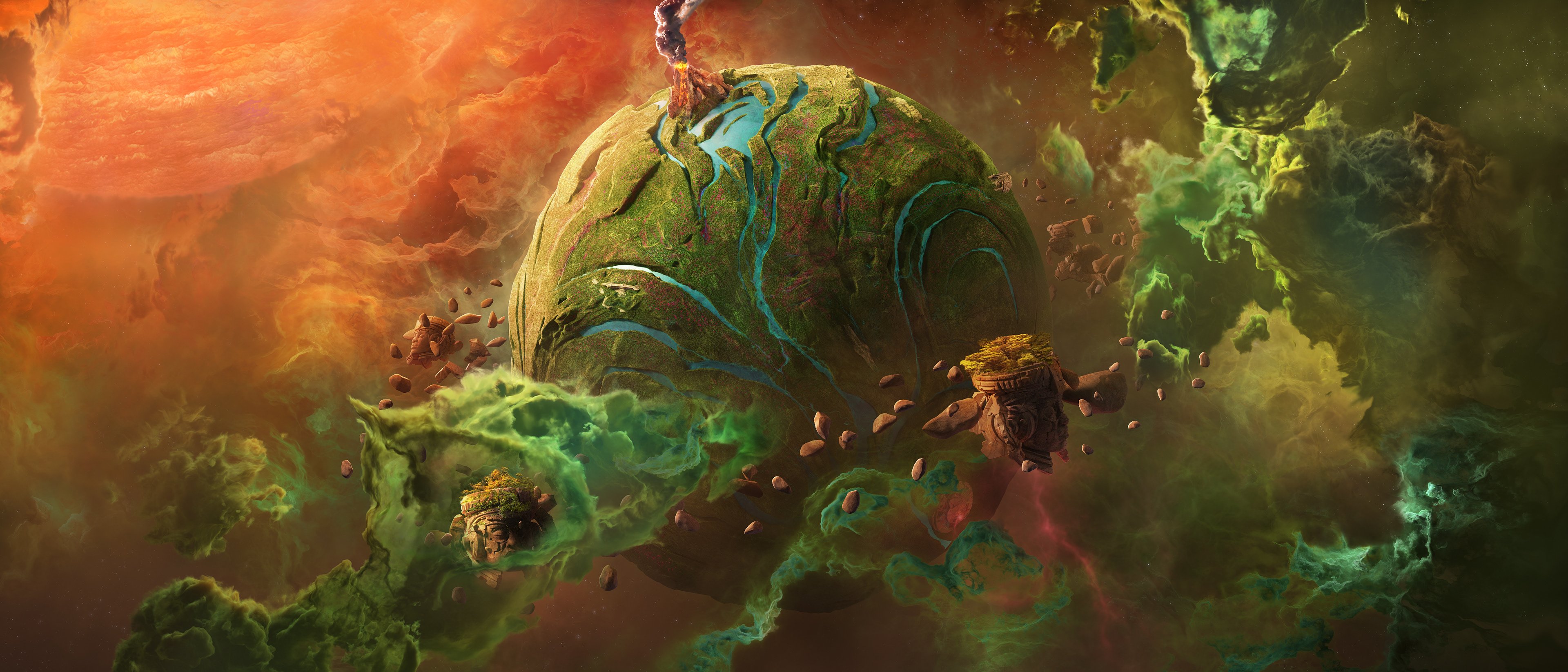 Unknown Worlds Branding