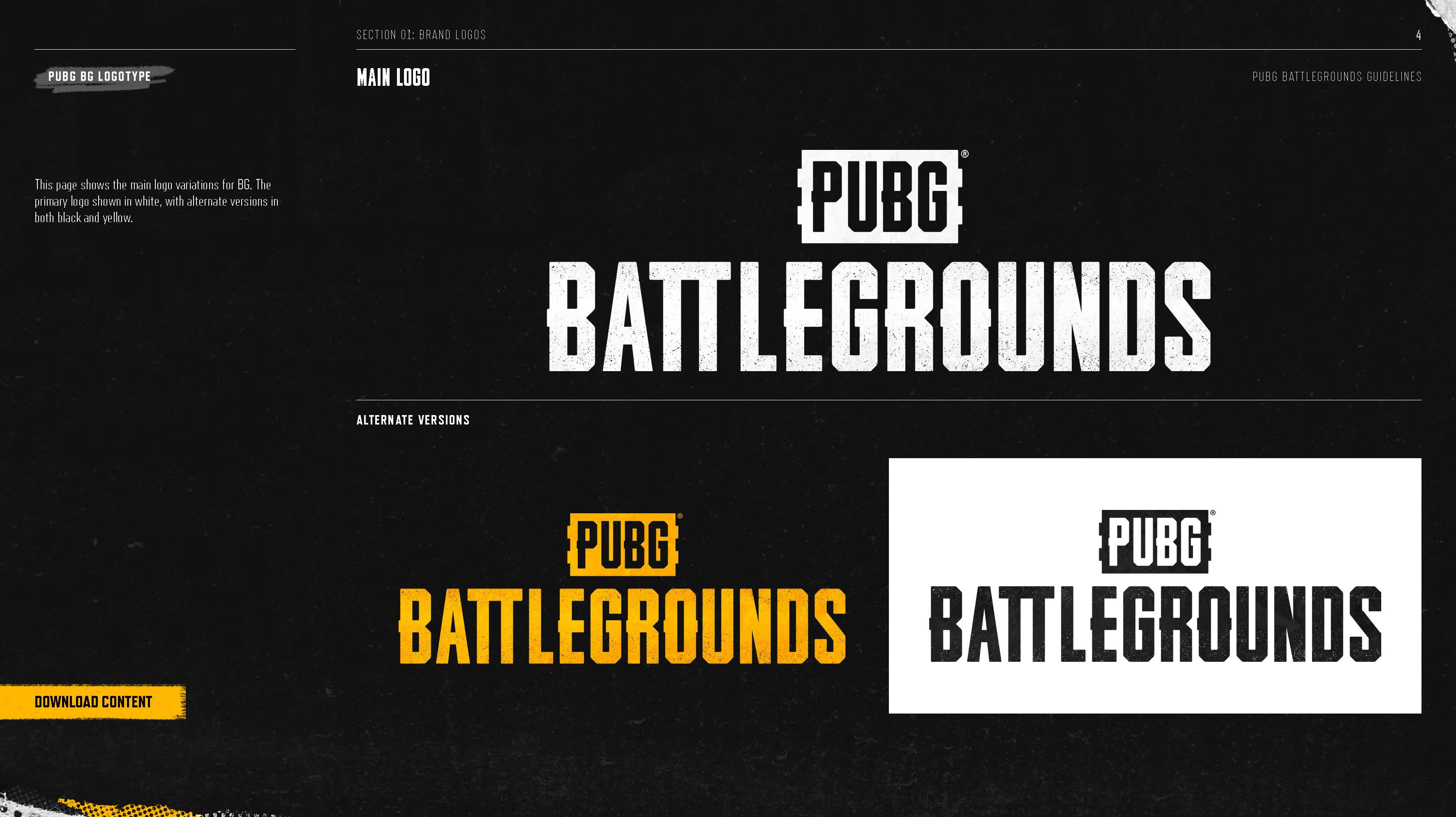 PUBG Battlegrounds Branding
