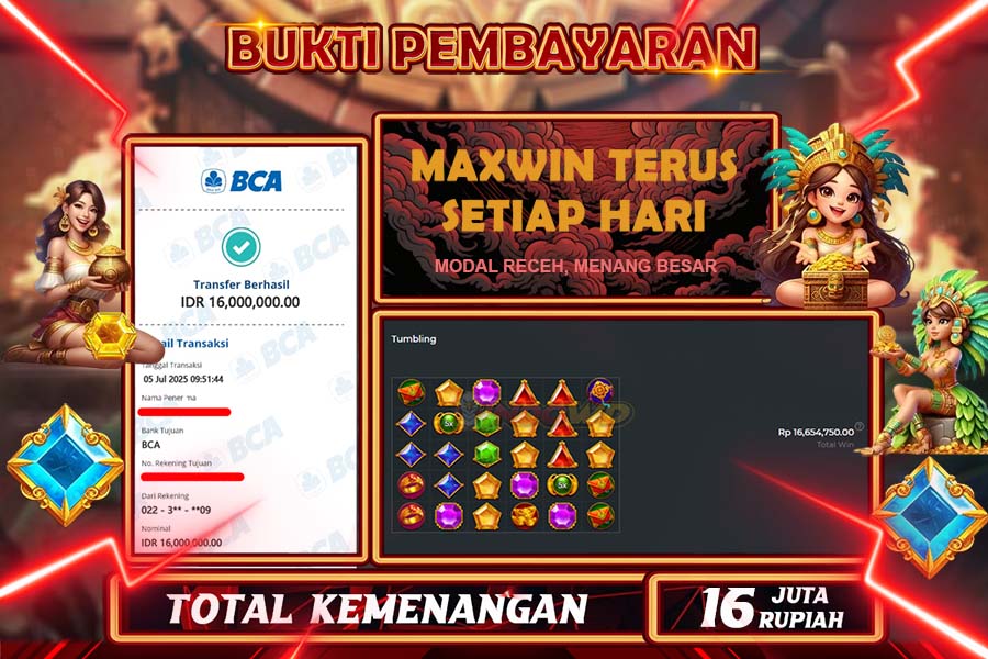 INDOWD JACKPOT SLOT GATES OF DRAGON JACKPOT PLAY Rp16.000.000,- LUNAS