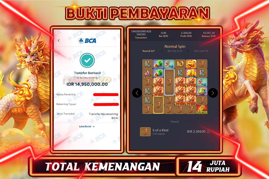 INDOWD JACKPOT SLOT WAYS THE QILIN Rp14.950.000,- LUNAS