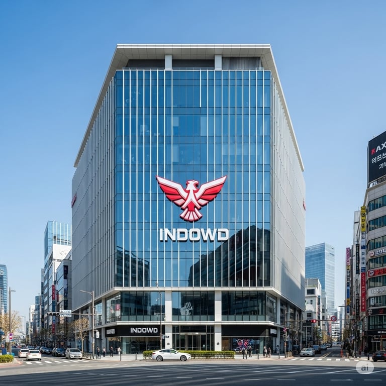 Gedung yang terilis sejara indowd yang terbentuk dari semangat karyawan