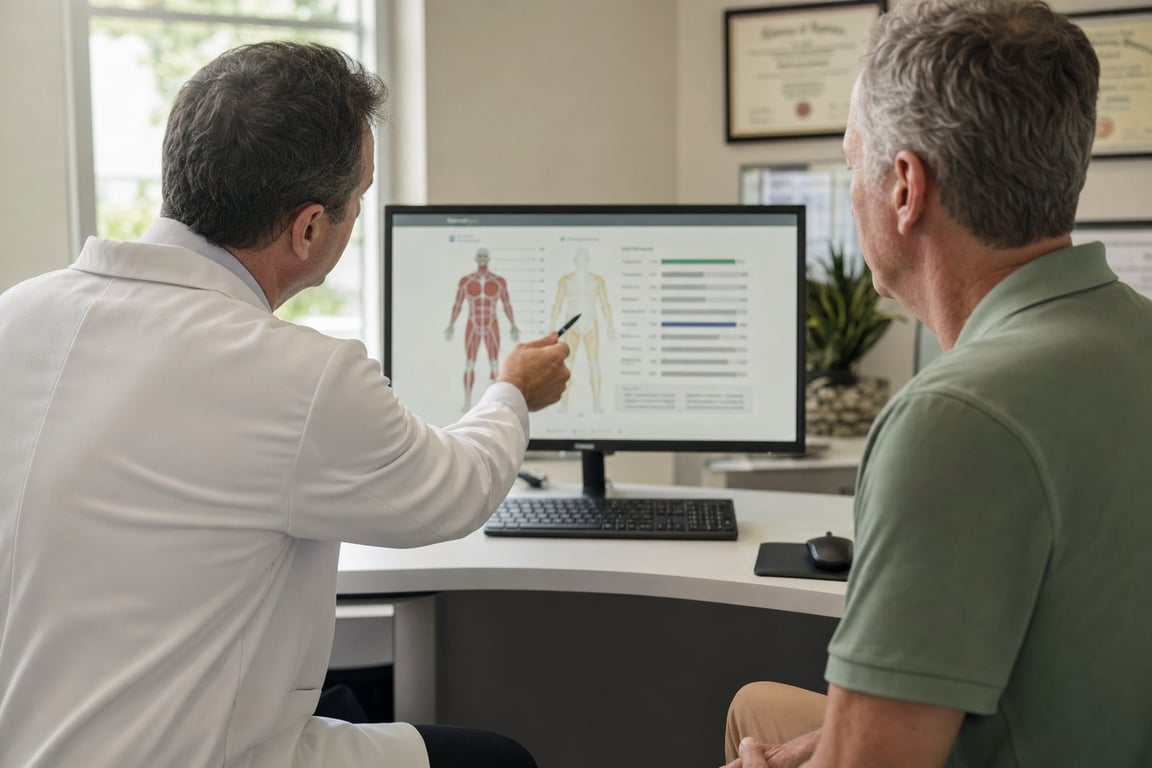Body composition scan