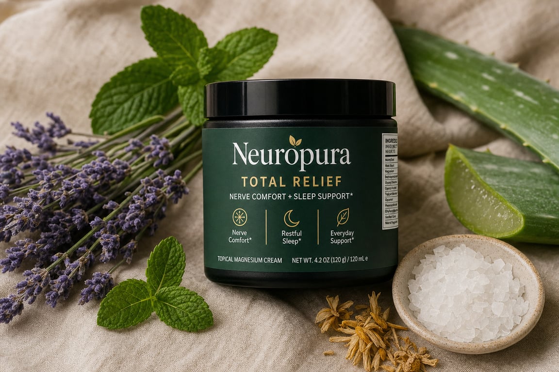 Natural ingredients - magnesium and botanicals