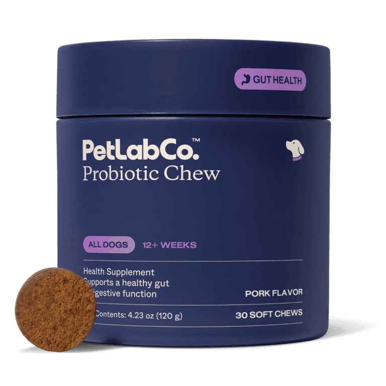 PetLabCo. Probiotic Chews, pork flavor, 30 soft chews