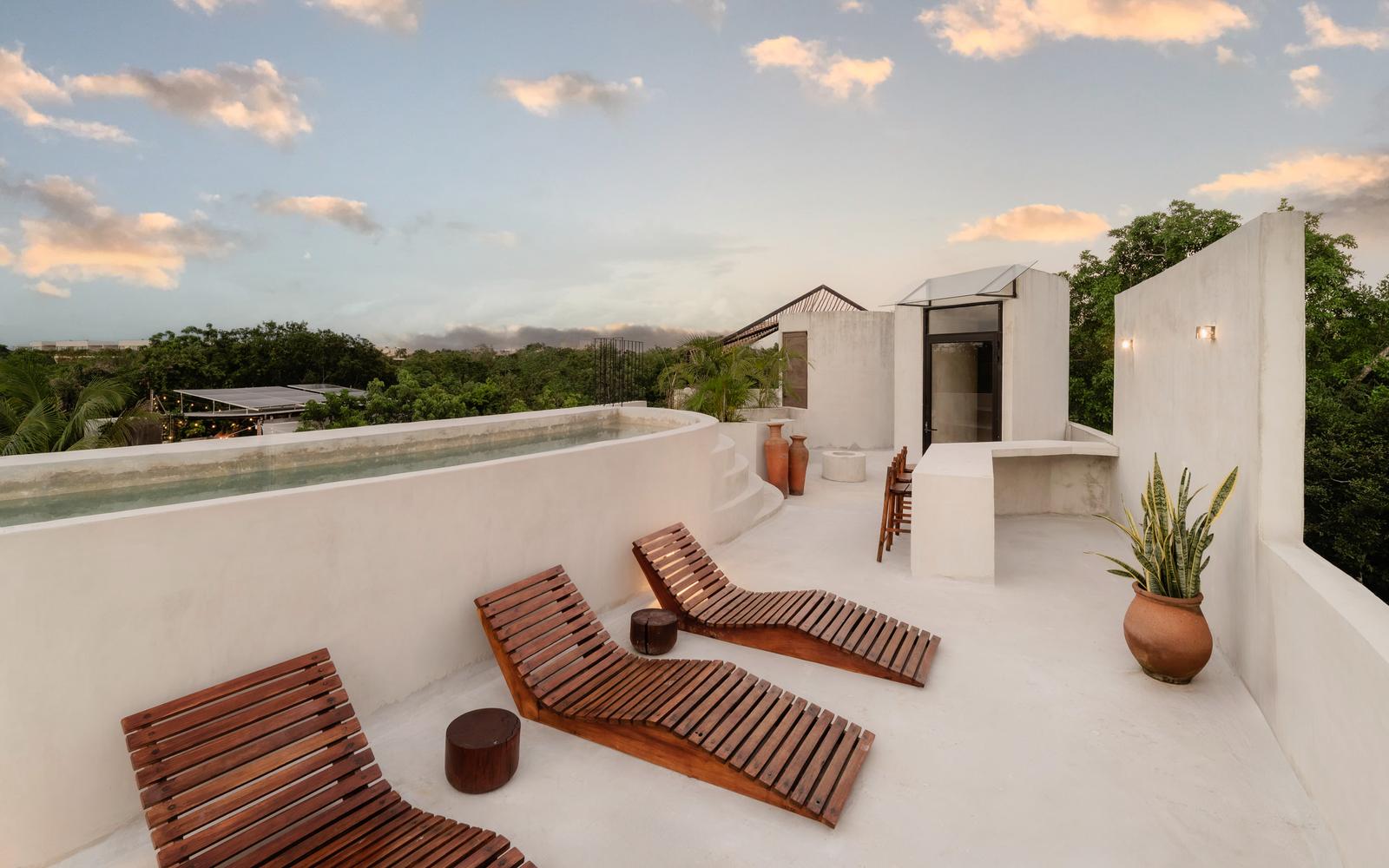 Palacio Papaya, private villa in Tulum