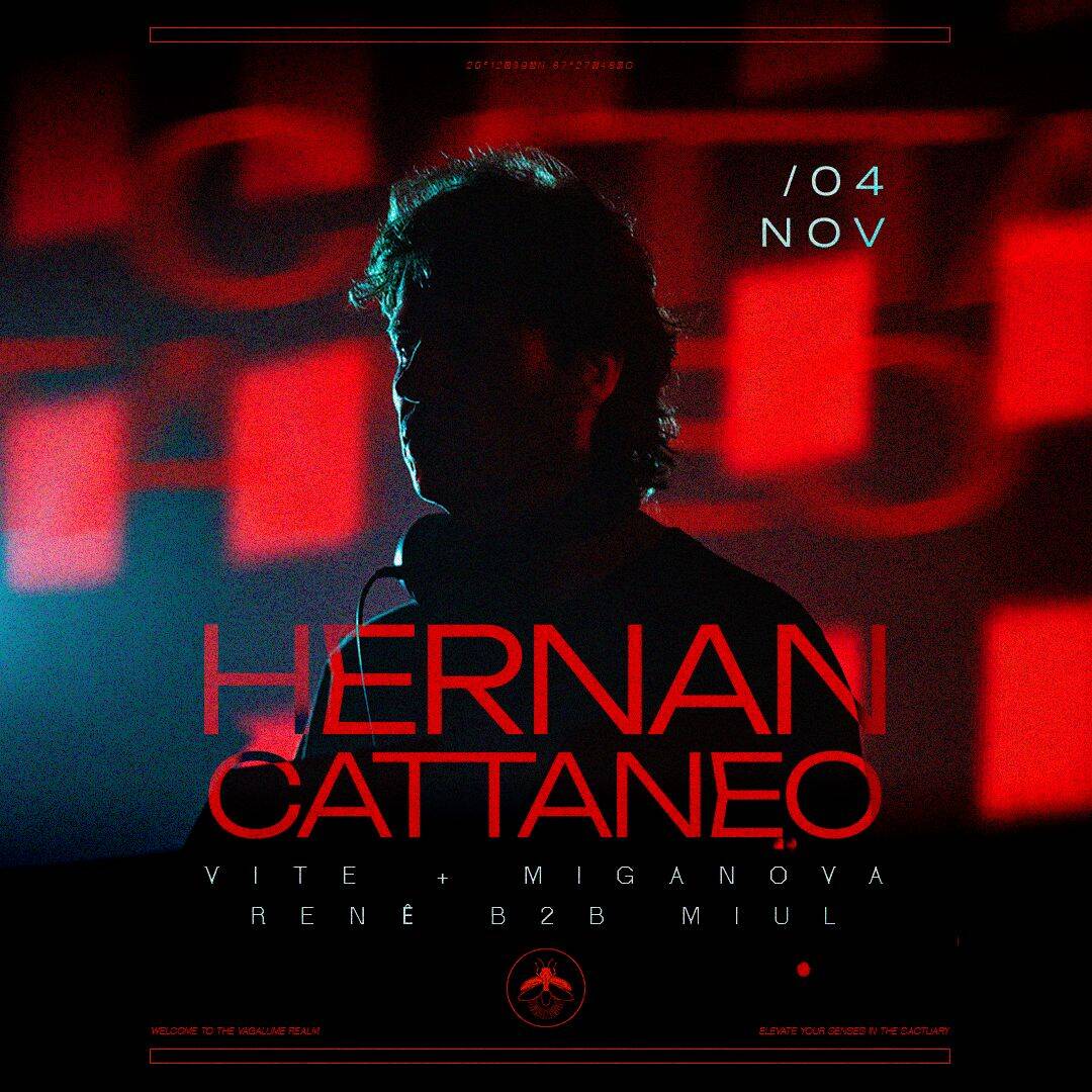 Hernan Cattaneo flyer