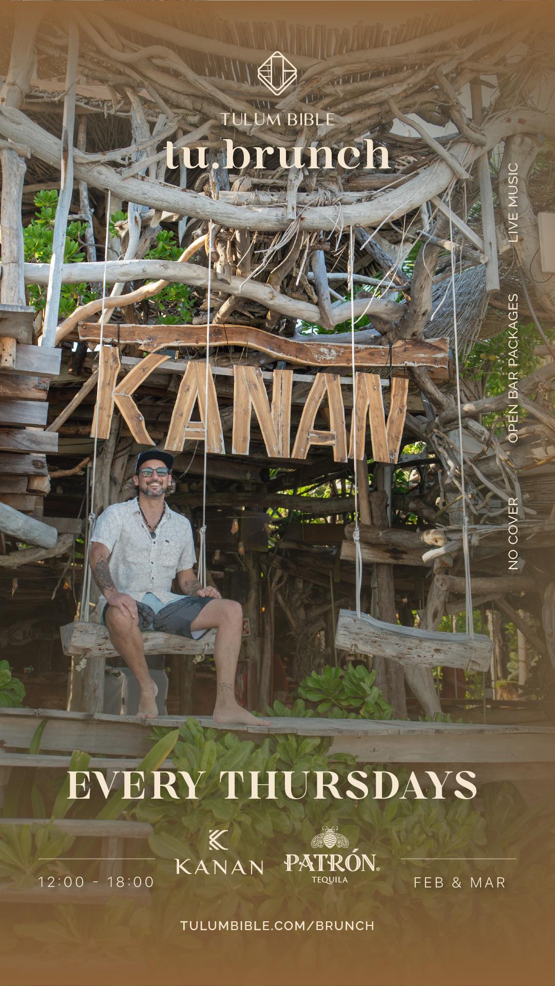 Tu Brunch at Kanan flyer