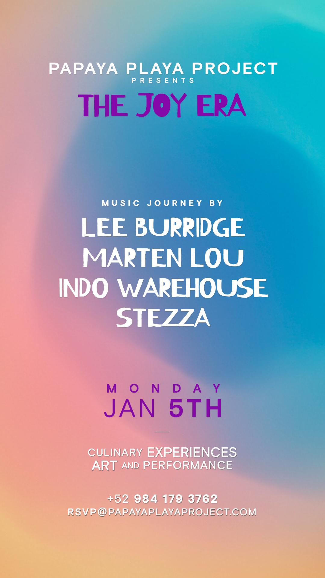 Lee Burridge flyer